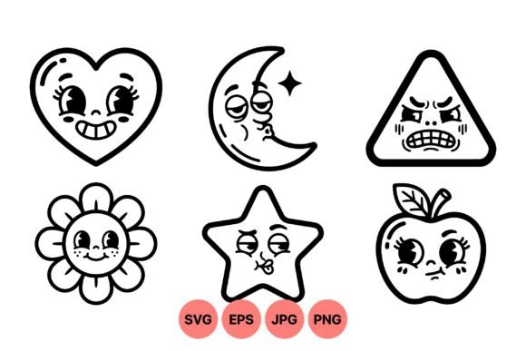 Cute Retro Face Icons Pack Review