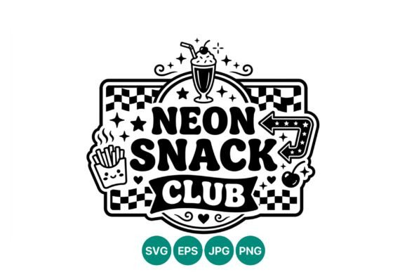Neon Snack Club Retro Badge Design Review