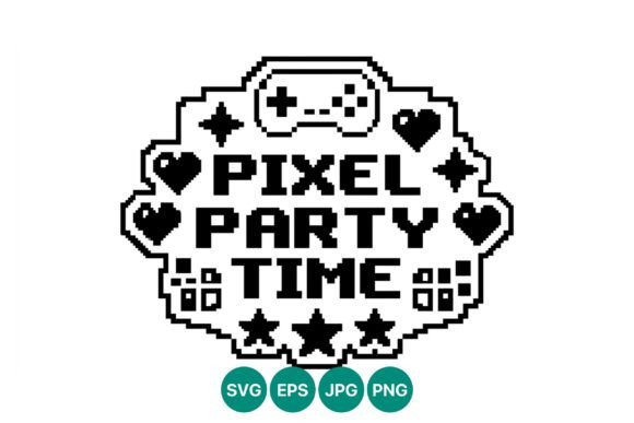 Pixel Party Time Retro Pixel Art Embroidery Review