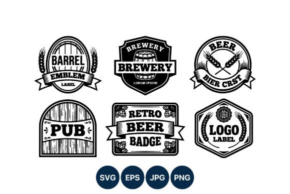 Retro Brewery Beer Label Badge Review for Real Embroidery Projects