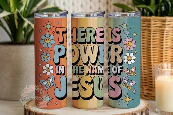 Retro Faith Groovy 20oz Tumbler Wrap Review