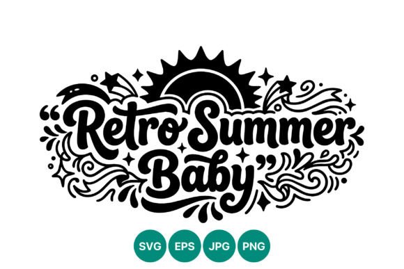 Retro Summer Baby Black and White Review