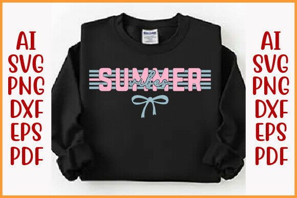 Retro Summer Vibes Png, Coquette Summer