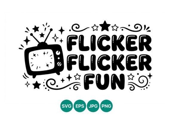Retro TV Flicker Fun Vector Embroidery Review