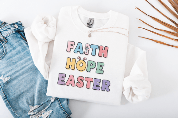 Review of Faith Hope Easter Sublimation Design for Real Projects